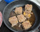 厚揚げで作る!角煮風の肉巻き厚揚げ作り方4写真