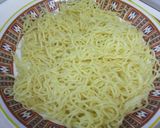 たらこ＆大葉の塩焼きそば♪温玉のっけ作り方2写真