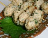 焼き鳥屋さんの味♪塩ダレ青じそつくね　作り方8写真
