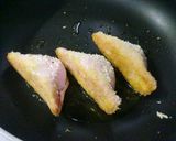 ハムHATフライ (ポテサラ in )作り方14写真