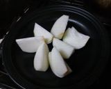 タジン鍋で丸ごと１個蒸し玉ねぎ作り方2写真