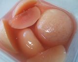簡単♪桃のコンポートでレアチーズケーキ作り方8写真