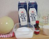 ダチョウの卵のバケツプリン作り方1写真