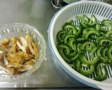 美味しいゴーヤのかき揚げ♪作り方1写真