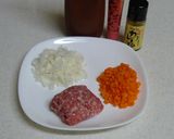 これもアリ?!挽肉カレー素麺チャンプルー作り方2写真
