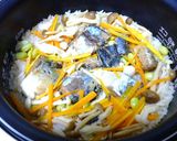 鯖缶(味噌)の炊き込みご飯で稲荷寿司♪作り方1写真