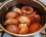 ヘルシー☆桃のコンポート作り方5写真