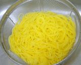 しらすと野沢菜のパスタ⋆すだちの香り作り方3写真