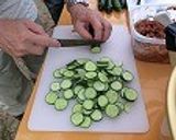 夏野菜のバジルペースト炒め作り方1写真