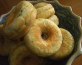 エジプト風★モロヘイヤの焼きドーナツ作り方4写真
