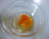 お花のカップパン☆ハム玉子味作り方2写真