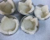 お花のカップパン☆ハム玉子味作り方3写真