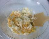 お花のカップパン☆ハム玉子味作り方4写真
