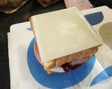 カフェで食べたクロックムッシュ作り方4写真