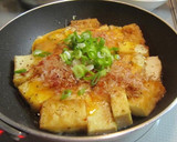 厚揚げバター焼きのたまごとじ♡作り方4写真