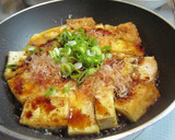 厚揚げバター焼きのたまごとじ♡作り方5写真