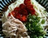夏バテも怖くない！オクラとトマトの素麺作り方11写真