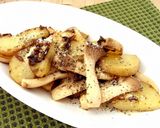 エリンギとじゃがいものアンチョビソテー作り方6写真