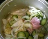きゅうりとなすのスープ作り方4写真