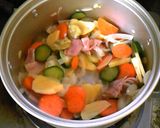 きゅうりとなすのスープ作り方5写真