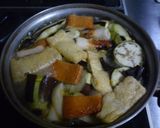 茄子とかぼちゃ入りおでん作り方2写真