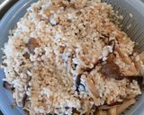 簡単キノコ三昧おこわ弁当！作り方3写真