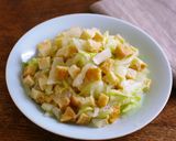 レンジでお弁当にも★白菜と厚揚げの白だし和え作り方5写真