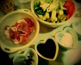 ナス&豚肉のピリ辛蒸し煮作り方1写真