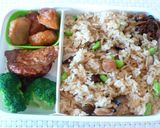 簡単キノコ三昧おこわ弁当！作り方6写真