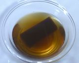 羊羹＋ほうじ茶をチンしてほうじ茶の水羊羹作り方2写真