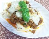 バジルとミンチの簡単豆腐グラタン作り方8写真