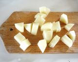 豚バラのトマト煮込み～ルクエを使って～作り方2写真