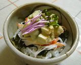 柚子こしょうでピリッ☆簡単アボカド丼♫作り方3写真