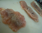 鶏むね肉の梅ソースはさみ揚げ作り方4写真