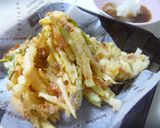 名コンビ！じゃが芋とハムのかき揚げ作り方7写真