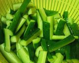 W酢で♪胡瓜と茗荷のお漬物作り方2写真