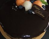チョコレートケーキ✿ココアグラサージュ作り方23写真