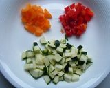 夏野菜の円盤餃子作り方1写真