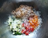 夏野菜の円盤餃子作り方2写真