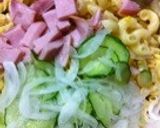 カボチャで作る黄金マカロニサラダ作り方7写真