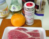 オレンジ香る♪豚肉のソテー作り方1写真