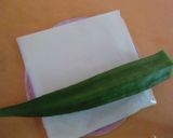 ☆オクラとチーズのハム巻きおつまみ☆作り方1写真