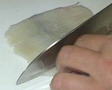 スルメイカと野菜のソーメンチャンプルー作り方1写真