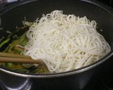 スルメイカと野菜のソーメンチャンプルー作り方4写真