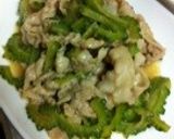 ゴーヤと豚バラスライスの味噌炒め作り方3写真