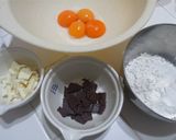 Black&White☆チョコシフォン作り方1写真