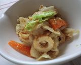 ごまたっぷり♪キャベツの胡麻和え作り方6写真