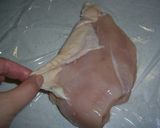 鶏胸身のチーズロールカツ作り方1写真