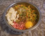 ☆野菜を食べよう！ベジタブルハンバーグ☆作り方3写真