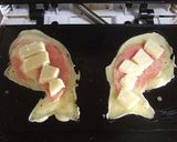 ハムとチーズのたい焼き作り方4写真